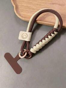 1pc Capybara Pendant Phone Lanyard, Short Wrist Strap, Cute Cartoon Woven Hand Rope, Outdoor Travel Climbing Rope, Anti-Loss Anti-Theft, Handbag Chain Shoulder Strap, Phone Case Pendant Small Lanyard With Clip - Multicolor - View 4