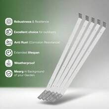 10M Cat Proofing Net Garden Fencing Security Steel Brackets And Mesh With Screws - 10*0.6M - View 5
