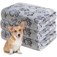 1pc Paw Print Square Pet Blanket, Lightweight And Comfortable, Suitable For Small/Medium/Large Pets, All Seasons - S(40-60cm) - View 6