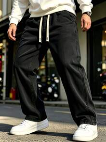 DG XUNLIN MODA Men Jeans - Black - View 1