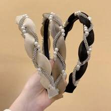 1件 精緻優雅極簡風女款髮箍髮飾，適合日常配戴 - 查看 3