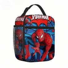 Disney 1pc Spider-Man Lune Bag - Non- Plastic Material, Suitable For Storage And Organization - Multicolor - View 2