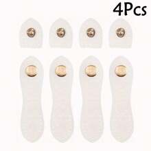 1pc/2pcs/4pcs/5pcs Artificial Leather Snap Fasteners, Sew-On DIY Handmade Buttons, Suitable For Wallets, Handbags, Phone Cases, Jackets, Notebooks And Clothing Sewing Zippers - Multicolor - View 28