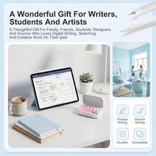 Replacement Tips For Apple Pencil Pro/3rd/2nd/1st Generation, With Storage Box, Precise Control Wear-Resistant Tips, Compatible With IPad Pencil Accessories - Multicolor - View 12