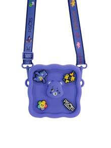 Care Bears DIY Silicone Crossbody Bag, 12 Zodiac Mini Cartoon Shoulder Bag, Adjustable Wide Strap Portable Coin Card Small Handbag Accessory - Multicolor - View 15