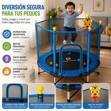 Leisure Trampoline - White - View 9