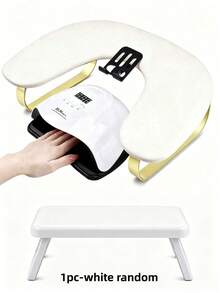 Nail Armrest With Bottom Nail Armrest And Adjustable Phone Clip, Nail Table For Two Hands, Suitable For Home And Nail Salon - Multicolor - View 4