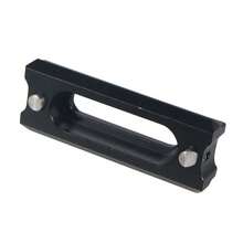Upgraded Elastic Safety Pin Quick Release Slide NATO Rail 1/4"-20 Mounting Screw, Compatible With NATO Clamp Accessories, DSLR Camera Cage, Top Handle, Side Handle, Etc. - View 7