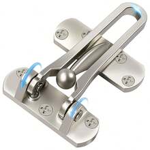 1pc Home Security Anti-Theft Door Lock - Indoor Swing Door Security Lock - Home Security Dedicated Door Lock Bolt | Swing Door Bolt Protection Device, Ensuring Front Door Security - Multicolor - View 8