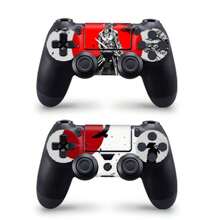 Samurai Silhouette Art Vinyl Sticker Set Compatible With PS4 Slim, Console + 2 Controllers, Scratch-Resistant Removable No Residue - View 4