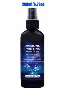 60ML/120ML/200ML/240ML Upgraded Diamond Painting Sealing Spray - 30 Minute Quick Dry Diamond Painting Sealer, Makes Diamond Painting Fixed And Shiny, Diamond Painting Accessories And Tools, Easy To Use, No Brush Needed (1pc) - View 11