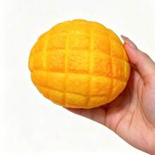 Crunchy Bread Squishy Fidget Hand Toy, Realistic Pineapple‑Bun Food‑Shaped Hand Play Toy, Unique Grid‑Textured Novelty Desktop Ornament, Fun Interesting Creative Leisure Entertainment Toy, Eye‑Catching Simulation Pastry‑Designed - Multicolor - View 6