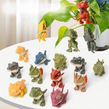 1/3/5/12 pcs Mainan Gigit Jari Dinosaurus Sendi Bergerak, Tanpa Duplikat, Ornamen Dekoratif, Hadiah Pereda Stres untuk Pesta Hari Raya - MultiWarna - View 6
