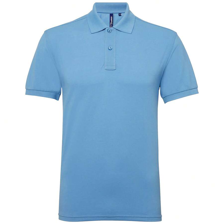 Roly Asquith & Fox Mens Short Sleeve Performance Blend Polo Shirt - Cornflower - View 1