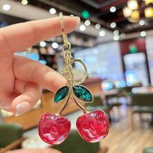 1 buah Gantungan Kunci Bentuk Buah Pir Lucu dan Kreatif, Liontin Tas Modis, Gantungan Kunci Mobil, Hadiah Kecil untuk Pasangan, Dekorasi Ransel - MultiWarna - View 23