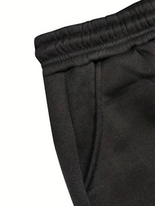 Men Hoodie Co-Ords - Green - View 6