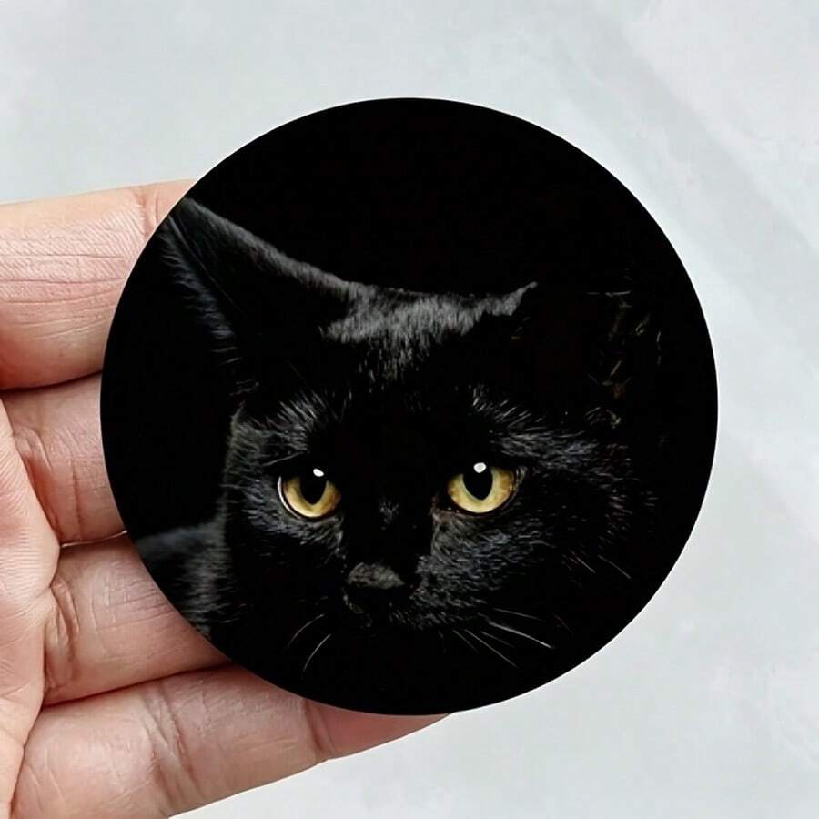 Round Durable Magnetic Fridge Magnets, Suitable For Refrigerator, Whiteboard, Crafts, Photos, Stickers, Postcards, Tools, Kitchen Accessories. - Acrylic Magnetic Tiles - View 1