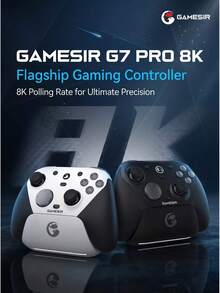 GAMESIR G7 Pro Uranus 8K Polling Rate Gaming Controller | Wired/Wireless Dual-Mode | Bluetooth 5.0 For Steam/PC/Android | Includes Double-Sided Shell & Customizable Back Buttons - View 3