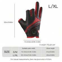 VILICO Fishing Gloves, Non-Slip, Adjustable Fit, Suitable For Men And Women, Perfect For Fishing And Outdoor Sports - Multicolor - View 2