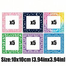 Colored Reusable Diamond Painting Segmented Frame Release Film, Non-Stick Transparent Release Paper, 5D Diamond Painting Accessories And Tools, Suitable For Diamond Painting Enthusiasts. - Sets - View 17