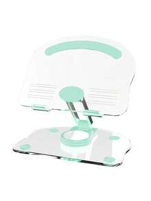 Acrylic Tablet And Phone Stand - Multi-Functional, Rotatable And Adjustable Desktop Stand. This Transparent Multi-Angle Stand Is Suitable For Home And Office Desktop Decoration, And Can Also Be Used As A Decorative Accessory For Halloween, Thanksgiving And Christmas. - B - View 14