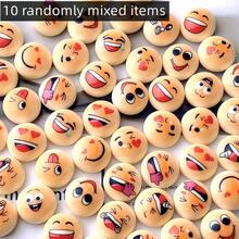 10/20/30pcs Funny Resin Mini Bun Accessories, 3D Magic Expression Round Beads, DIY Cream Glue Phone Case Materials - Random Mix - Multicolor - View 13