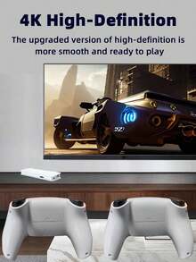 M15 Retro Game Joystick, 4K Output, Wireless Controller, Plug And Play, Built-In 20,000+ Games, Supports PS1, NES, GBA And Arcade Games, Arcade Game Console - View 5