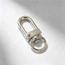 5/10/20/30/50Pcs Zinc Alloy Swivel Snap Hooks, Metal Trigger Clasps, DIY Hardware Accessories For Keychains, Bags & Bracelet Charms - Keychain - View 2