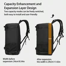 Hiking Backpack For Men And Women, Large Capacity Outdoor Travel Bag, Trekking Camping Backpack, Mountain Style Climbing Backpack, Camping Rucksack (Random Letter Print) - Multicolor - View 9