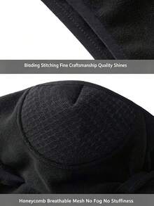1pc Unisex Autumn/Winter Multi-Functional Cold-Proof Pattern Printed Balaclava Hat, Warm Headwear Suitable For Daily Outdoor Cycling Wear - Multicolor - View 6
