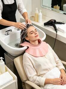 1pc Adjustable High Quality Bath Cap With Ear Protection, Fits All Head Sizes For Hair Washing,Sturdy Design Won't Collapse During Rinsing - Multiple Styles - View 3