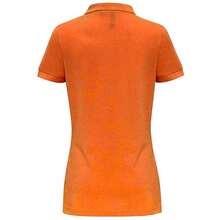 Roly Asquith & Fox Womens/Ladies Plain Basic Short Sleeve Polo Shirt/Top - Orange - View 2