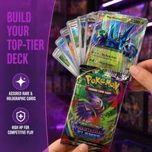 bandai بانداي نامكو بطاقات TCG حزمة سوبر إيفولوشن فليم ريفيليشن 1 حزمة 10 بطاقات، بطاقات قابلة للجمع تشمل ميجا تشاريزارد X، سوبر إيفولوشن وسوبر إيفولوشن الكلاسيكي، بطاقات هولوغرافية نادرة جداً - متعدد الألوان - مشاهدة 3