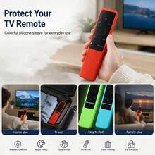 1pc Silicone Protective Cover Compatible With Samsung Smart TV BN59 Series Remote Control - Multicolor - View 6