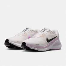 Sepatu Lari Kasual Nike Zoom Structure 26 yang Nyaman, Serbaguna, dan Mendukung, Model Low-Top, Wanita, Putih/Merah Muda - Berwarna merah muda - View 6