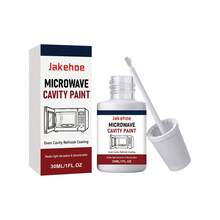 jakehoe Microwave Oven Cavity Coating Paint, Covers Small Scratches And Minor Dents On Inner Walls, Suitable For Heat-Resistant Microwave Environments, Creates Uniform Inner Wall Surface, Presents Clean White Appearance, Home Appliance Refurbishment, Scratch And Paint Loss Repair Coating - A - View 10