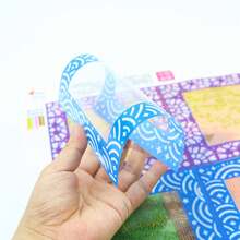 Colored Reusable Diamond Painting Segmented Frame Release Film, Non-Stick Transparent Release Paper, 5D Diamond Painting Accessories And Tools, Suitable For Diamond Painting Enthusiasts. - Sets - View 4