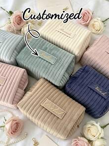 Customized Make Up Bags, Custom Cosmetic Bag, Customizable According To Your Unique Design - Multicolor - View 2