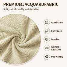 1pc Solid Color Non-Slip Chair Pad - Universal Style, Suitable For All Seasons, Easy To Clean, Home Dining Chair Pad - Home Essential, Home Decor, Bedroom Decor, Room Decor, Exquisite Room Decoration, Living Room Decor, Office Chair Pad, Back To School Supplies, Chair Pad, Gaming Chair - Multicolor - View 5