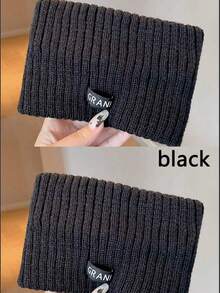1PC/2PCS Solid Color Knitted Headband, Autumn/Winter Fashion Casual Warm & Cold-Proof Headband - Multicolor - View 17
