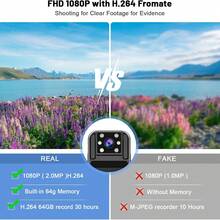 Kaysunlink Body Camera With 1.4" Screen Audio And Auto Video Night Vision 1080P FHD Mini Police Wearable Body Worn Cam Portable Small Personal Camcorder Sport Action Outdoor Video Recorder (64GB) - View 6