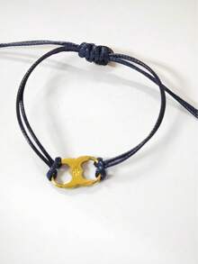 1PC Fashionable Multi-Color Handmade Woven Rope Bracelet For Women - Handmade Pull Cord - View 14