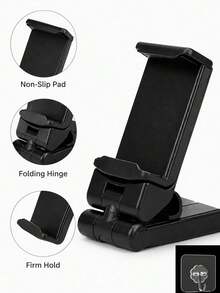 2pcs/1pc Airplane Phone Holder, Adjustable Foldable Clip-On Mount For Tray Tables And Seat Backs, Portable Travel Phone Stand With Non-Slip Pad For Desk Use And Hands-Free Viewing On Long Flights, Travel Essential - Multicolor - View 11