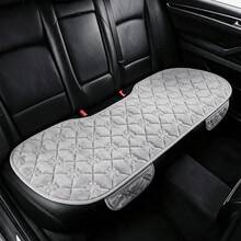 New Plush Car Seat Cushion, Suitable For Rear Car Seats, Universal Car Seat Pad, Fits Most Cars, Vehicles, SUVs, Soft And Comfortable, Car Accessories - Petal Grid - View 4