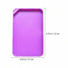 6pcs Diamond Painting Tray, Diamond Art Bead Storage Box, DIY Handicraft Tool Accessories Set - A - View 6