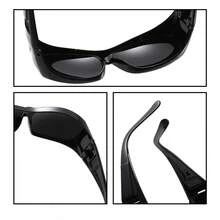 1 Pair Black Full Wrap-Around Safety Glasses, Suitable For Welding Work - Multicolor - View 5