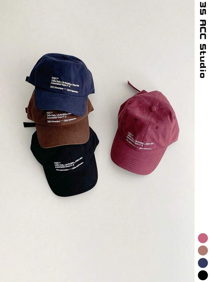 Brown Soft Top Plain Baseball Cap For Women, Makes Face Look Smaller, Couple Solid Color Hat, Spring/Summer Outdoor Deep Crown Large Head Circumference Wide Brim Sun Hat