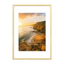1/3件 30x40cm A3 A4 A5 30x30cm 20x25cm 鋁製相框，經典黑色金屬相框，金色極簡裝飾框，適用照片、海報、藝術品的鋁製相框，時尚牆面裝飾框，適合居家裝飾、藝廊牆、辦公室、客廳 - 多款式 - 查看 33