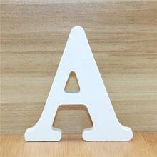 6 Inch White Wooden Letters, Unfinished Wooden Letters, Suitable For Wall Decoration, Standing Decorative Letters, Sliced Sign Decoration, Can Be Used For Crafts, Home Party Projects, Birthdays, Graduations, Etc., The Best Gift Choice. - 1PC - View 11