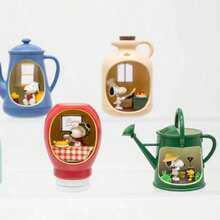 1pc Snoopy Bottle Life Scene Decoration Blind Box Play Miniature Landscape Handmade Toy Cartoon Peanut Dog Gift Student Gift Random Style - Multicolor - View 2